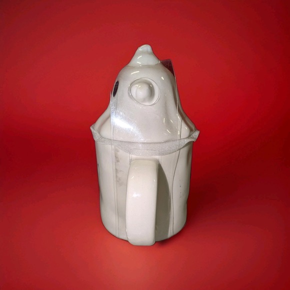 B. Harbor BOO Ghost Topper Mug  Halloween Rae Dunn Style‎ Ceramic NIP - Picture 4 of 5